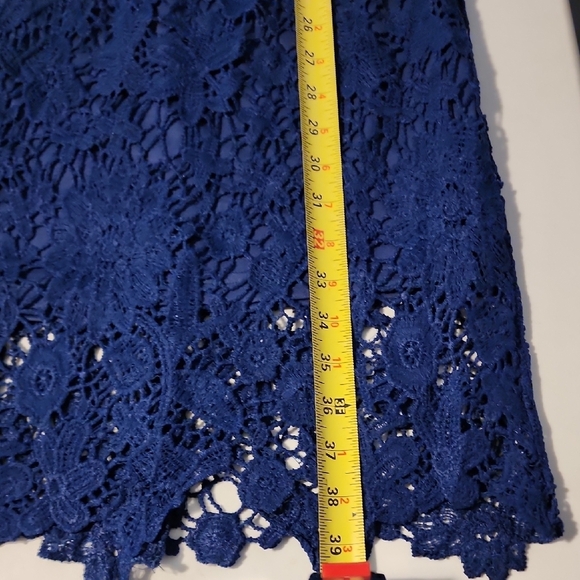 NWT PrettyLittleThing Blue Sheath Midi Dress - Picture 4 of 8